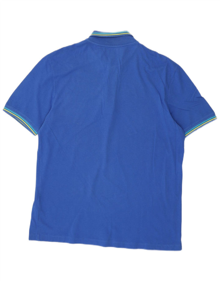 Kappa herre poloshirt XL blå bomuld