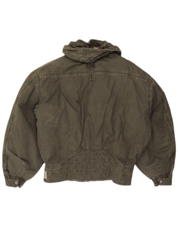 Chervo Herre Skijakke UK 44 2XL Khaki Bomuld