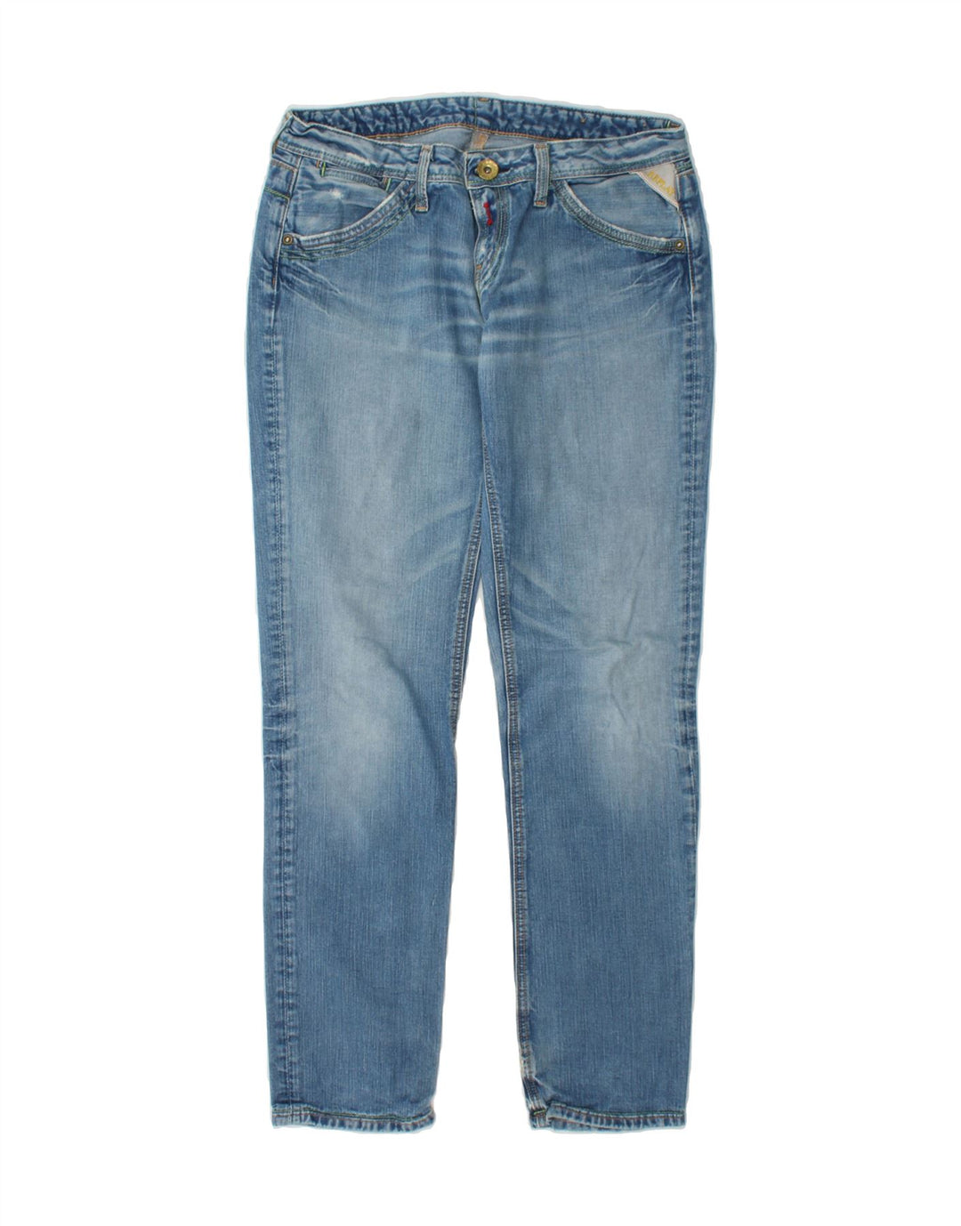 REPLAY Womens Slim Jeans W28 L30 Blue Cotton Vintage Replay and Second-Hand Replay from Messina Hembry 