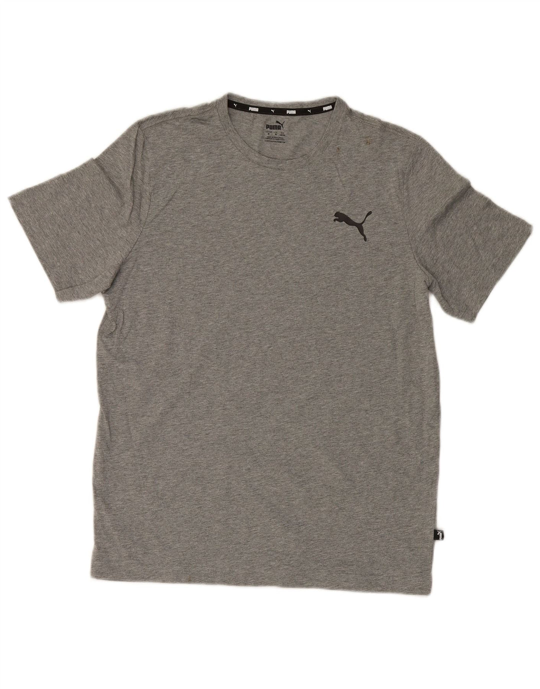 Puma herre T-shirt top mellemgrå bomuld