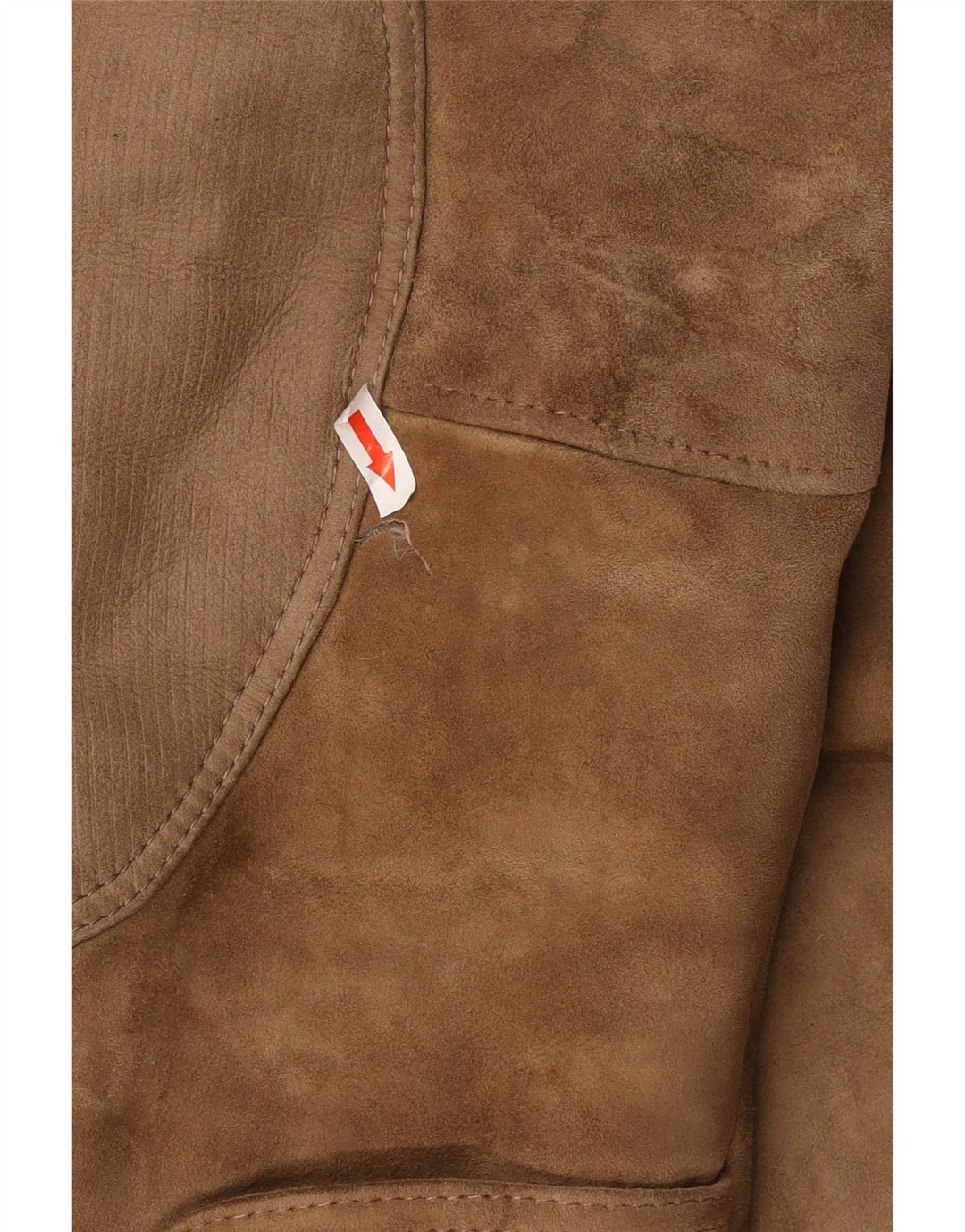 Vintage Herre Shearling Jacket IT 52 XL Beige