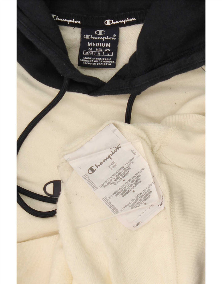 Champion Herre hættetrøje Jumper Medium White Colourblock Bomuld