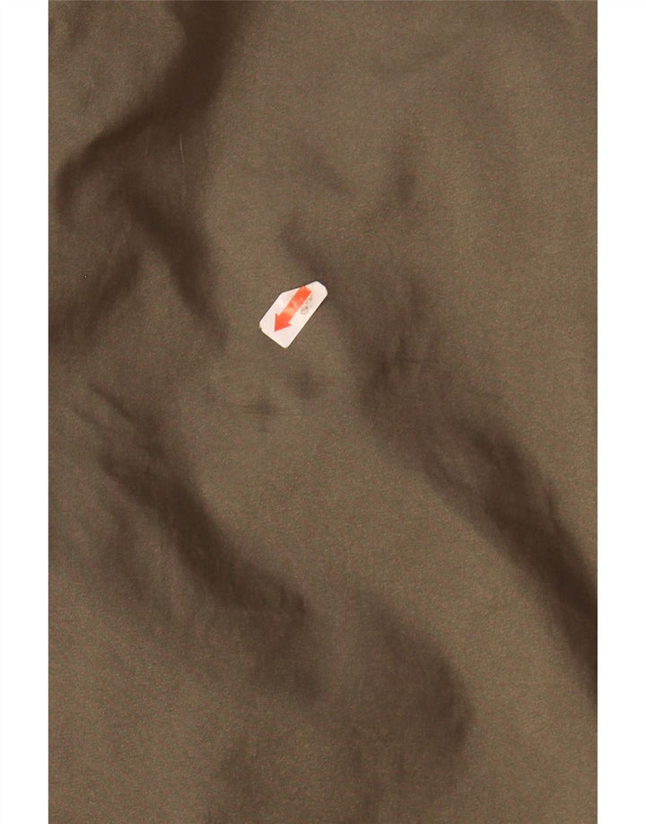 CHAMPION Mens Graphic Rain Jacket UK 40 Large Khaki