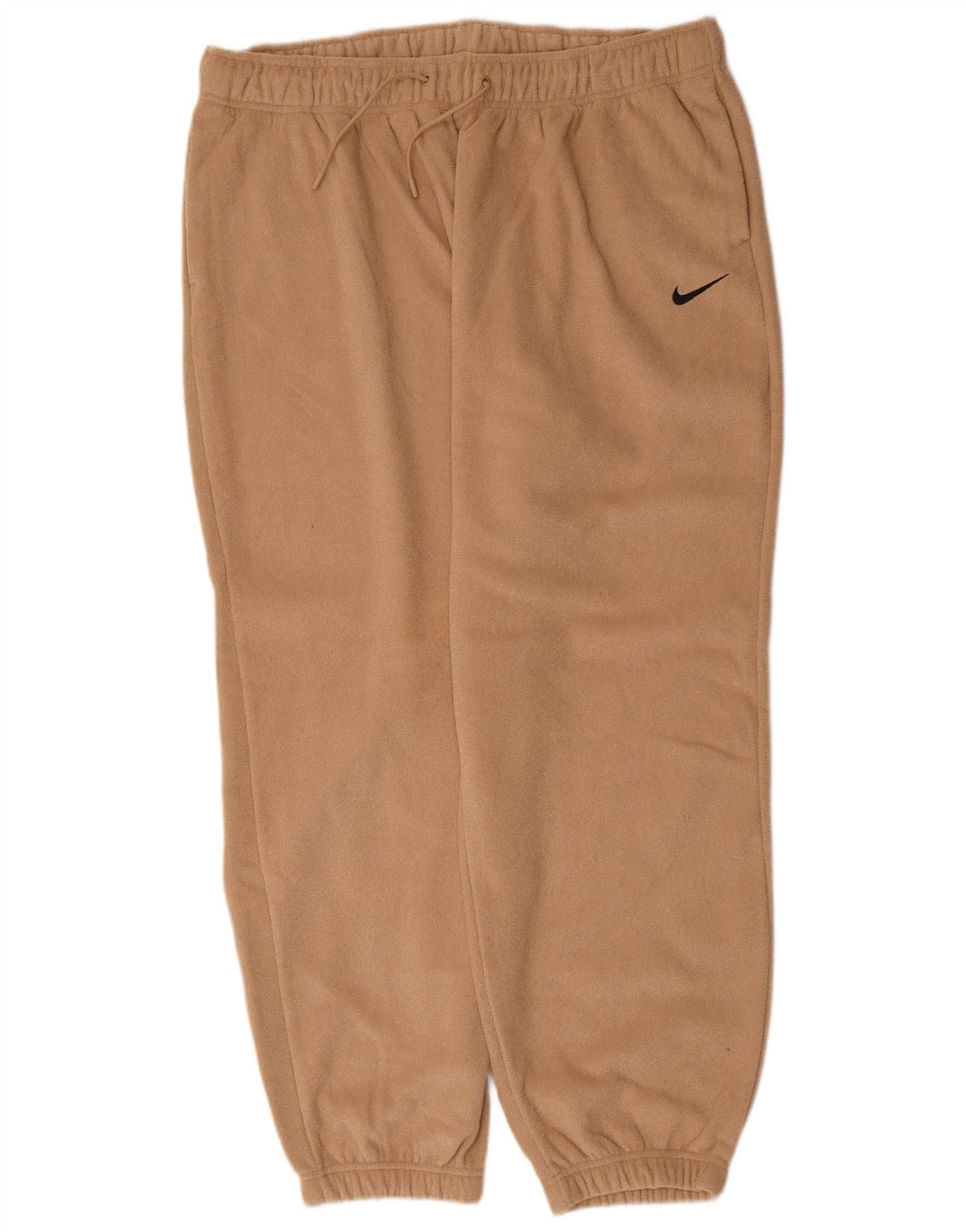 Nike Herre velour træningsdragt Bukser Joggers XL Beige Polyester