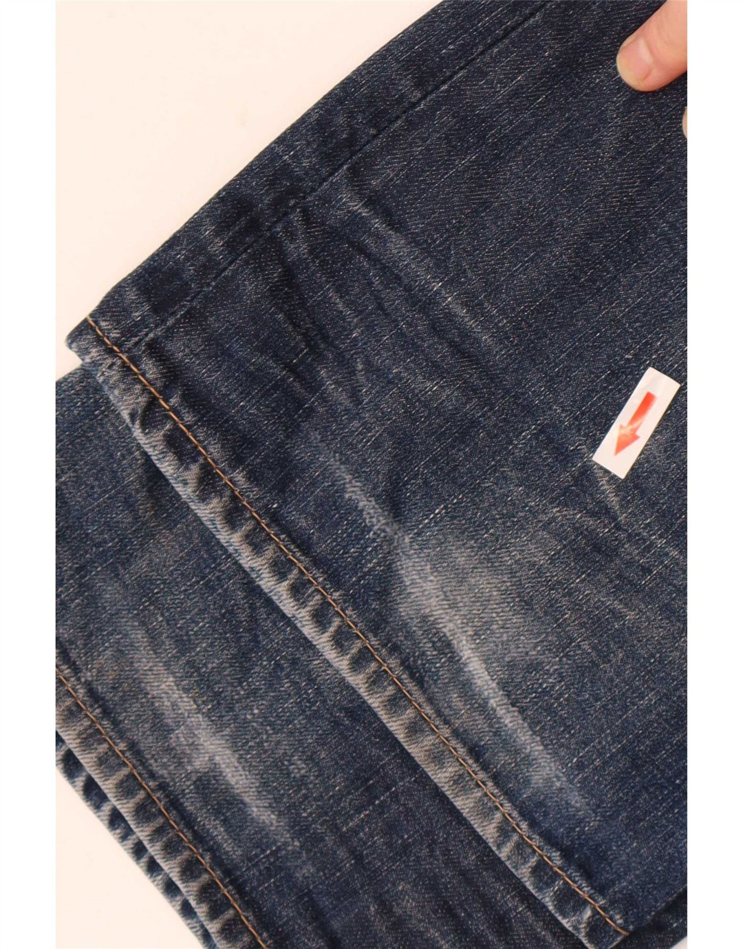 Tommy Hilfiger Dame Bootcut Jeans W28 L34 Blå Bomuld