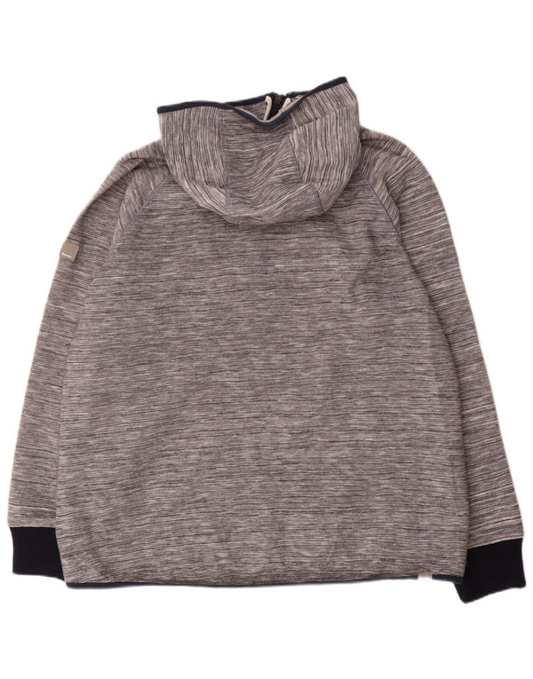 Bænk Herre hættetrøje med lynlås 2XL Grå Flecked Acryl
