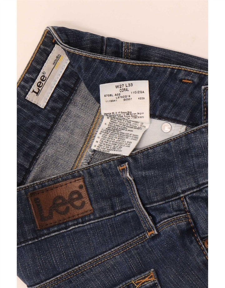 Lee Dame Coral Bootcut Jeans W27 L33 Blå Bomuld