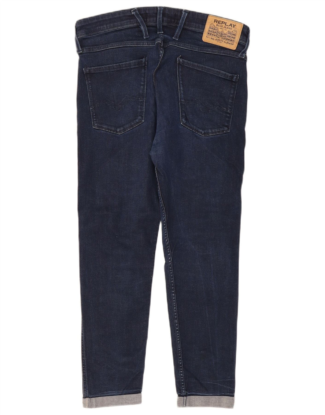 Replay Dame Bronny Super Slim Jeans W32 L26 Blå Bomuld
