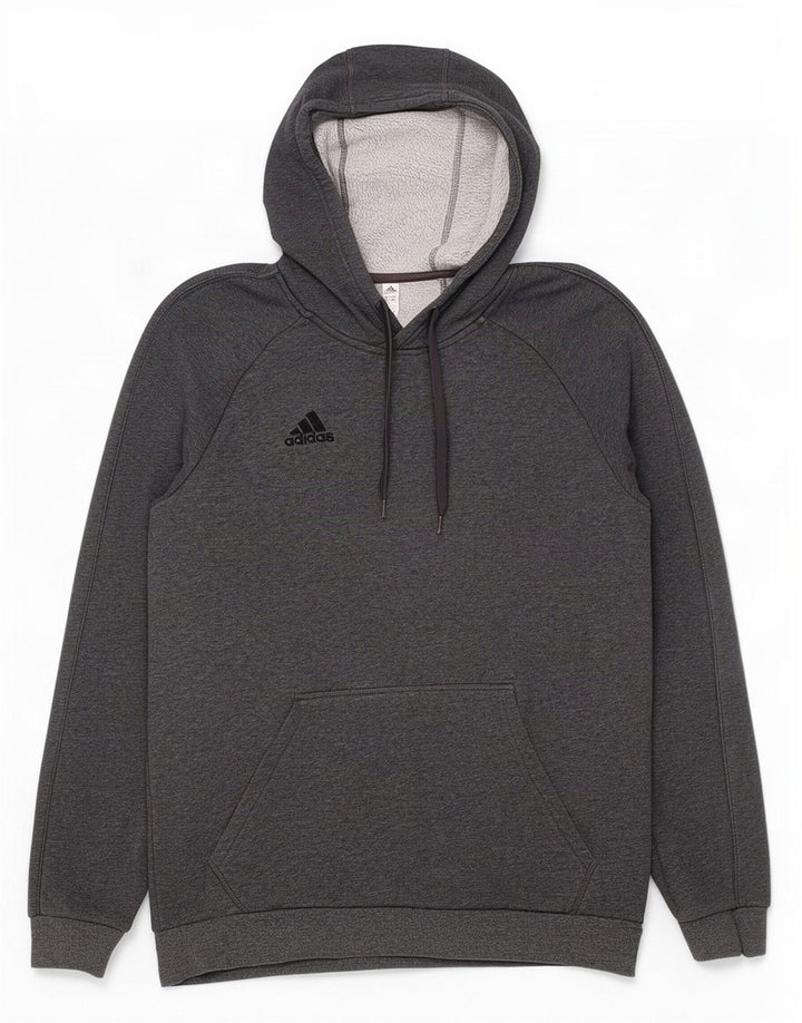 Adidas Herre hættetrøje Jumper Medium Grey Flecked Bomuld