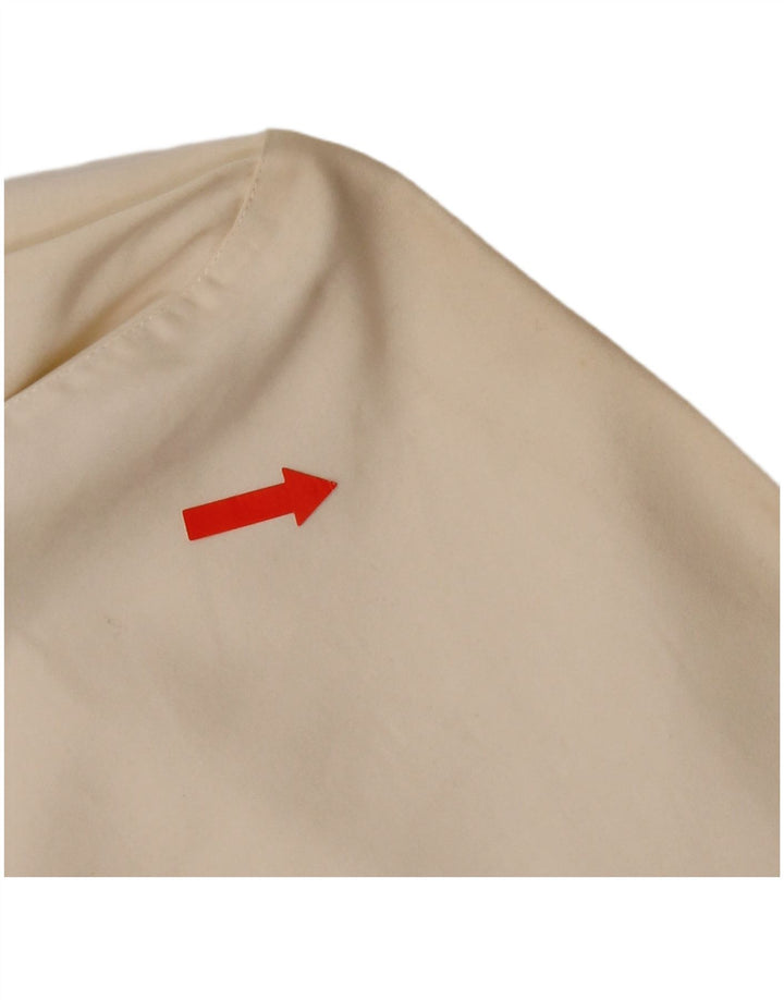 Trussardi Dameskjorte UK 10 Small Beige Bomuld