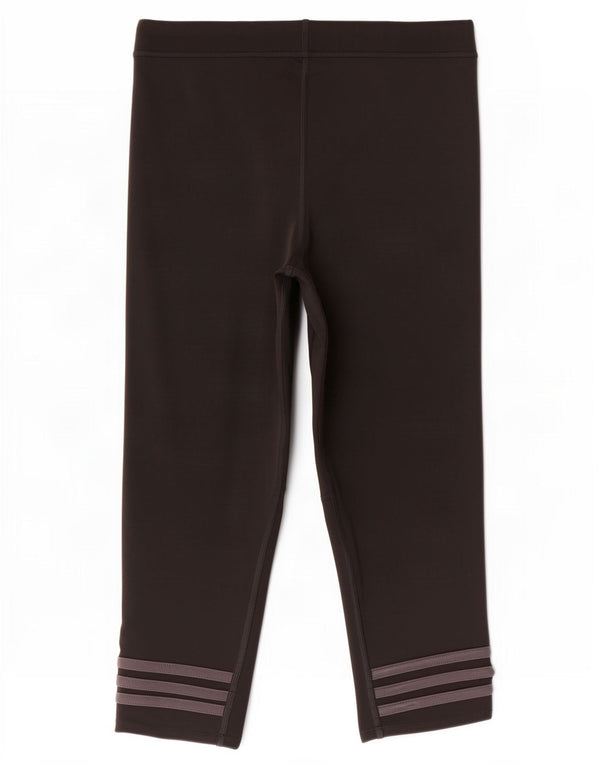 Adidas Womens Response Capri Leggings UK 16 Large Black