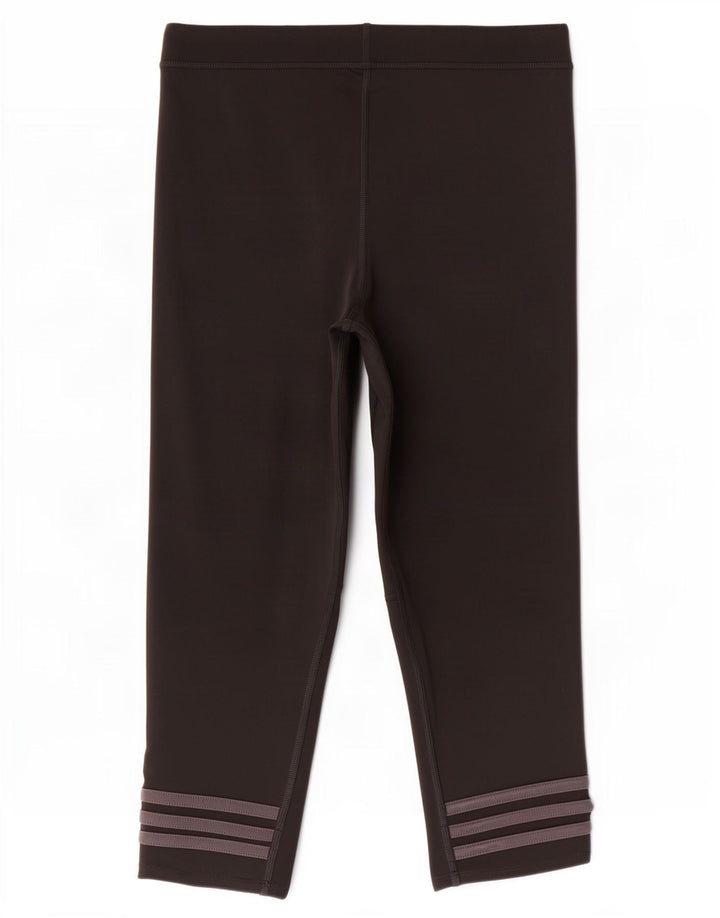 Adidas Womens Response Capri Leggings UK 16 Large Black