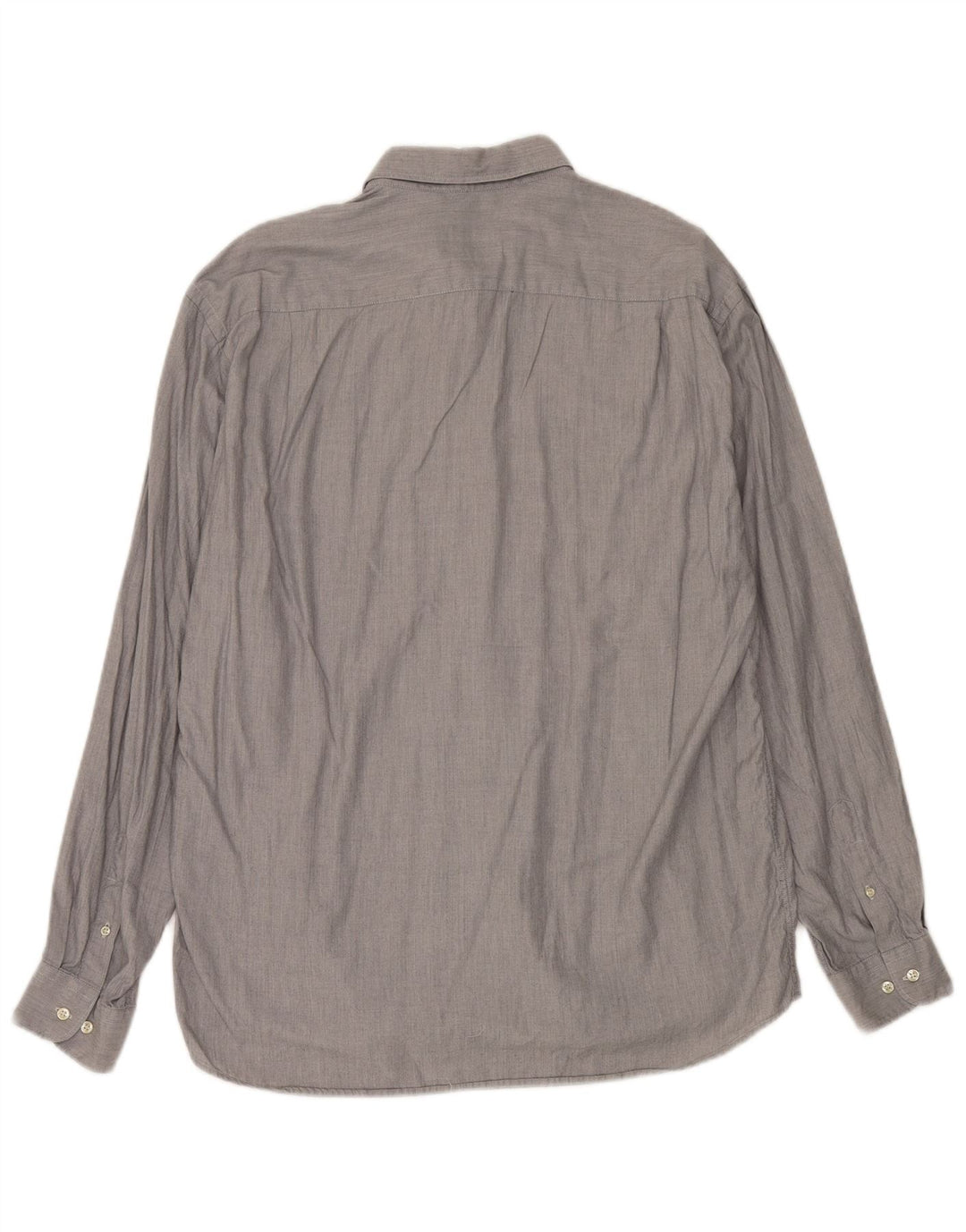 Massimo Dutti Herreskjorte str. 44 XL Grå Bomuld