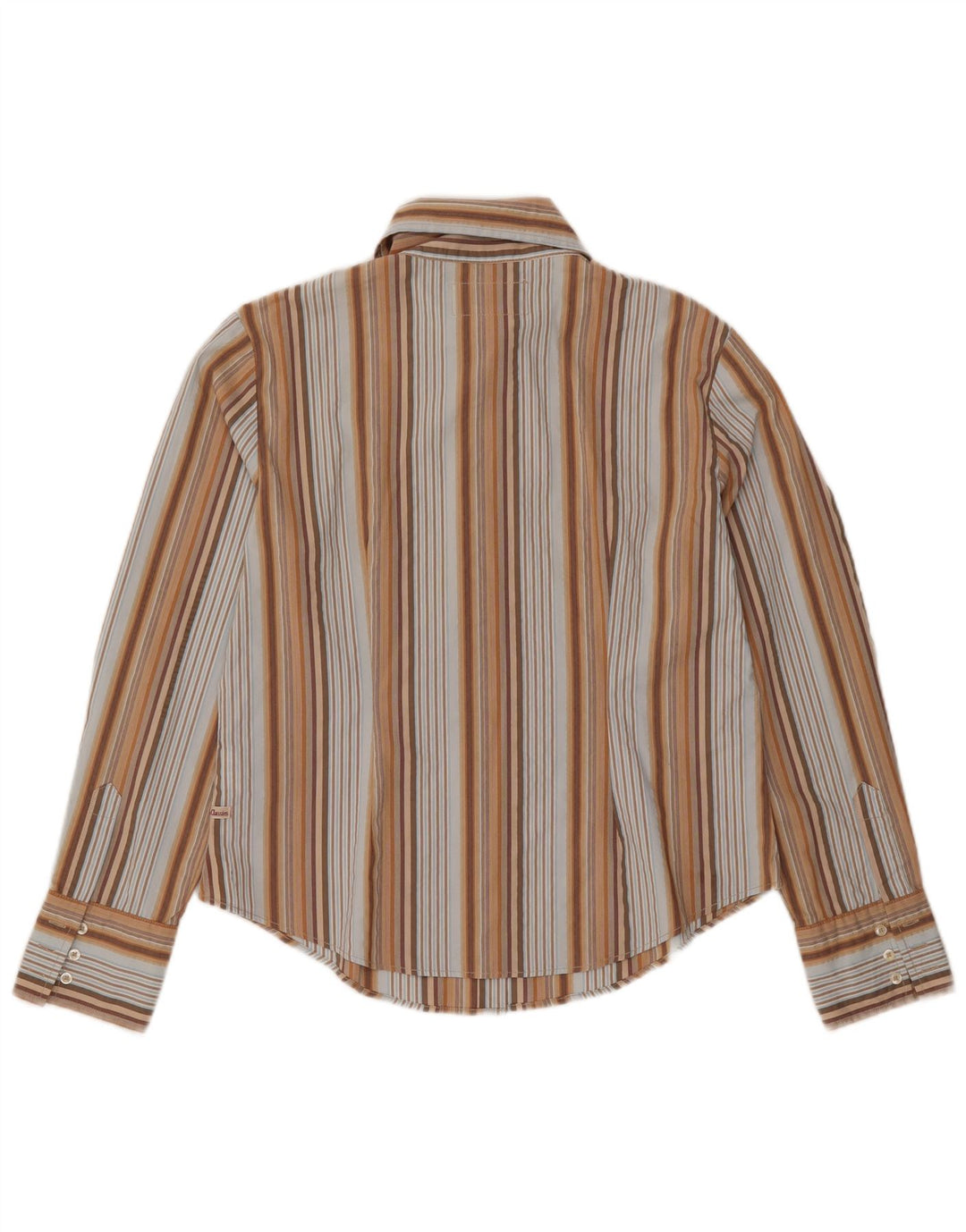 MARLBORO CLASSICS Dame Slim Fit skjorte UK 18 XL Flerfarvet stribet