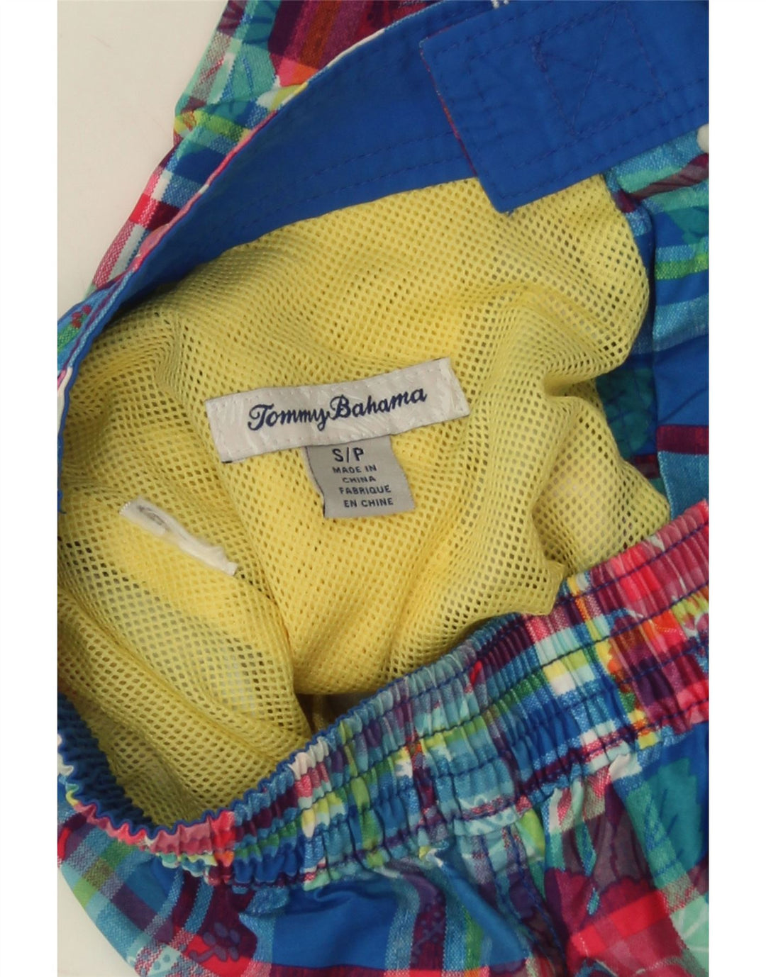 Tommy Bahama Badeshorts til mænd Small Blue Check