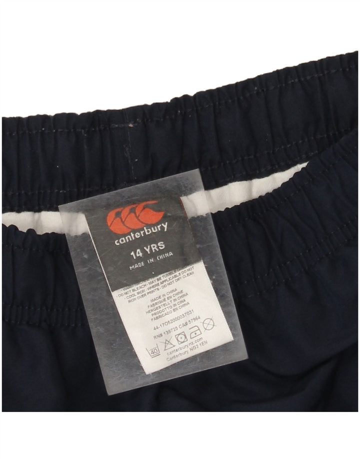 CANTERBURY Piger Grafiske Windbreaker Bukser 13-14 År Marineblå