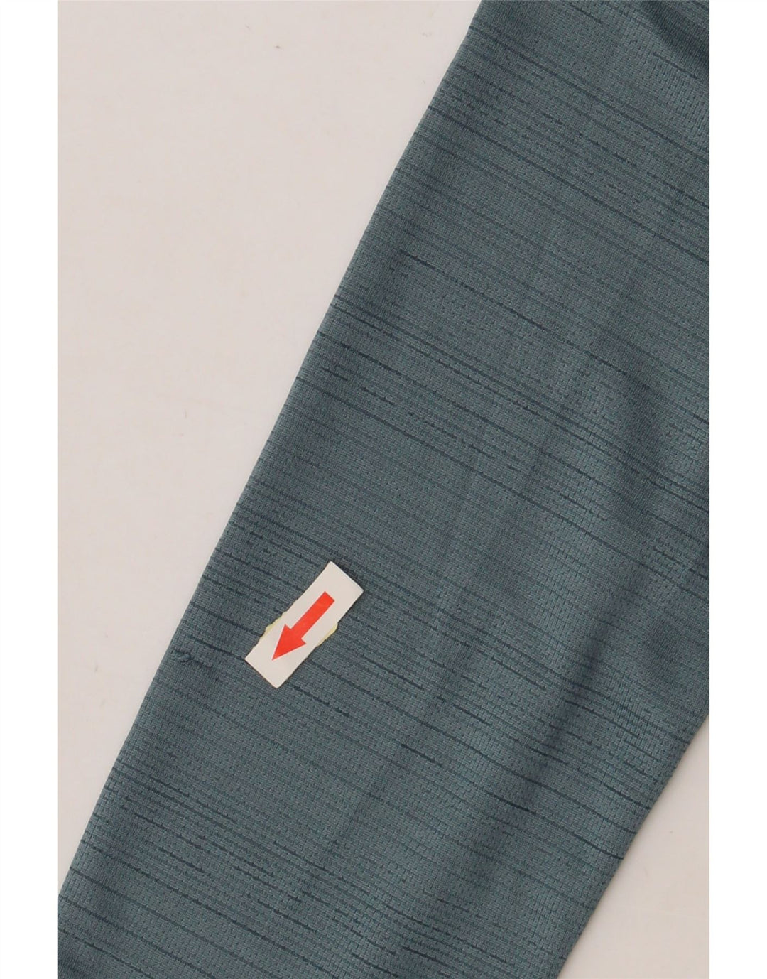 NIKE Dri Fit Top Langærmet Medium Blå Nålestribet Polyester