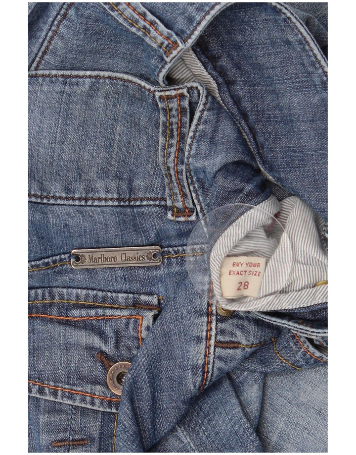 Marlboro Classics Womens Cropped Jeans W28 L24 Blå