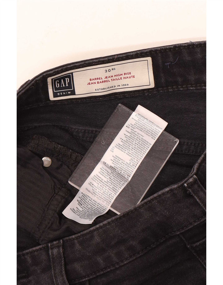 Gap Womens High Rise Tapered Jeans W30 L26 Grå Polyester