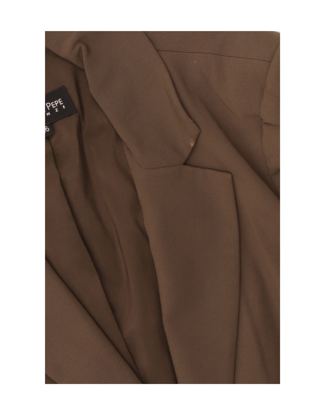 PATRIZIA PEPE Dame 2-knaps blazerjakke IT 46 Stor brun jomfruuld