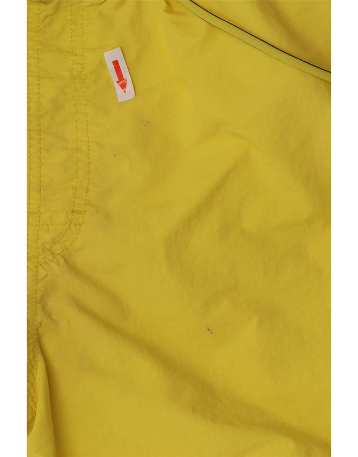 Adidas Badeshorts til mænd store gule nylon