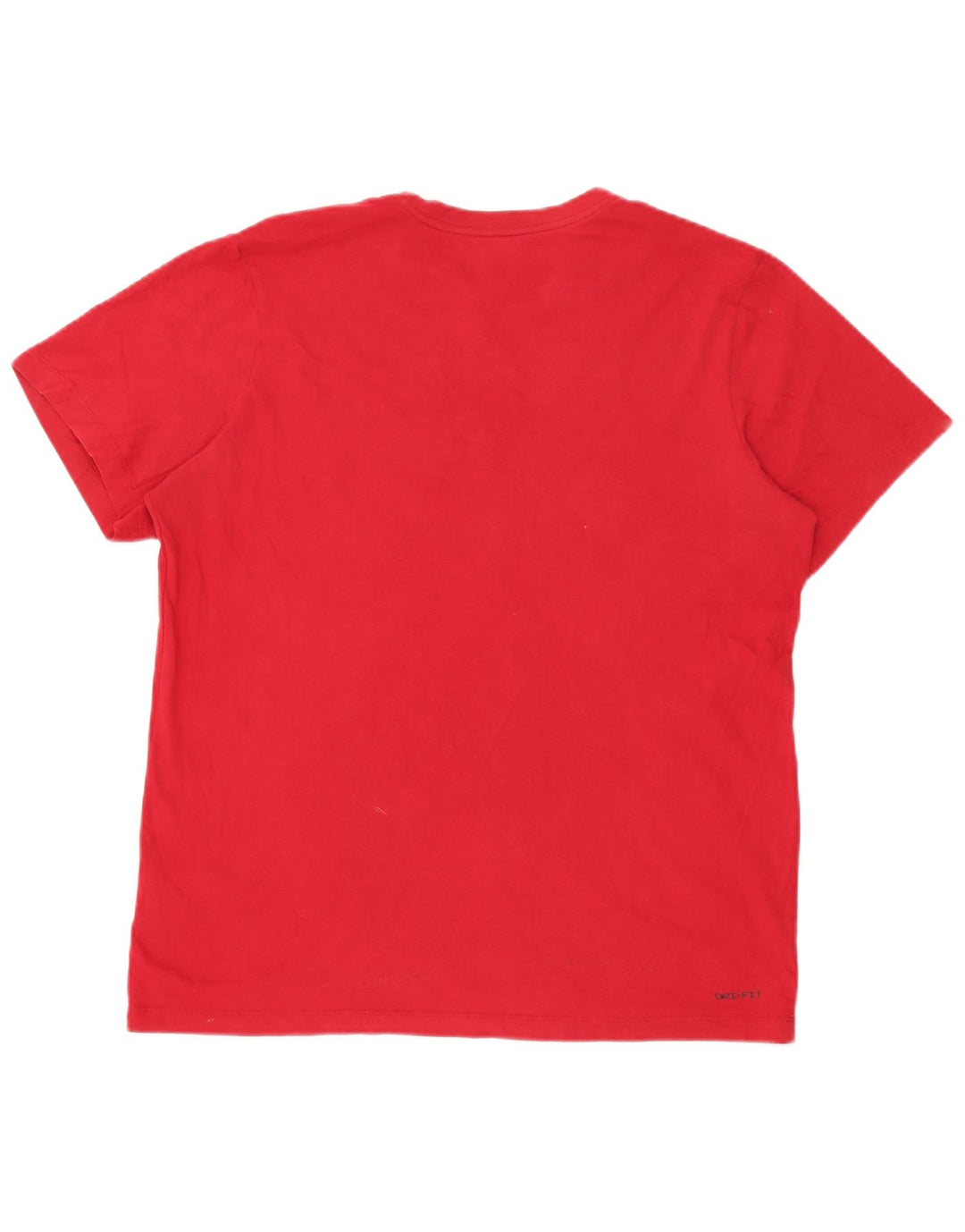 Jordan Herre T-Shirt Top Stor Rød Bomuld