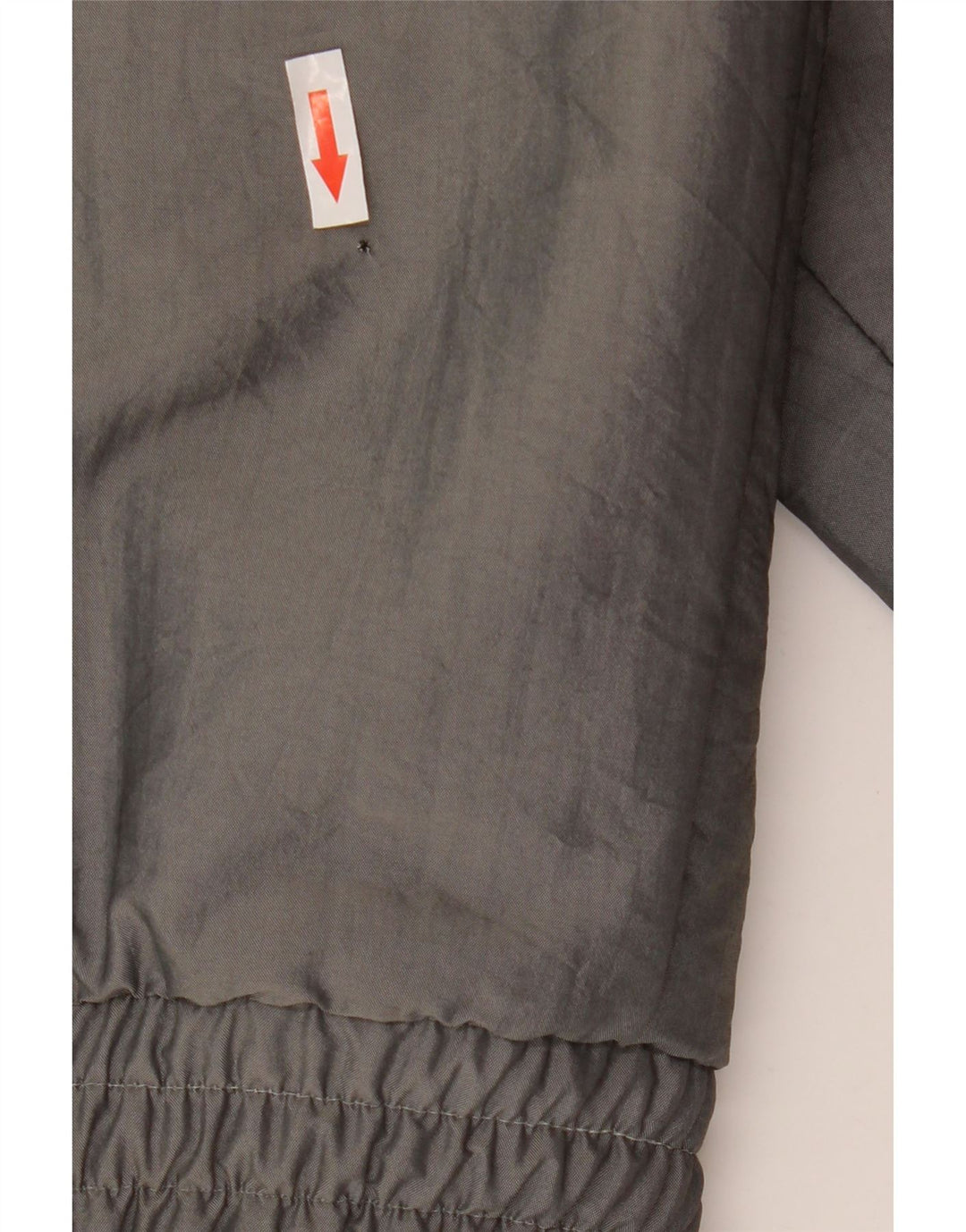 Vintage Herre Sherpa Bomber Jacket UK 40 Large Grå