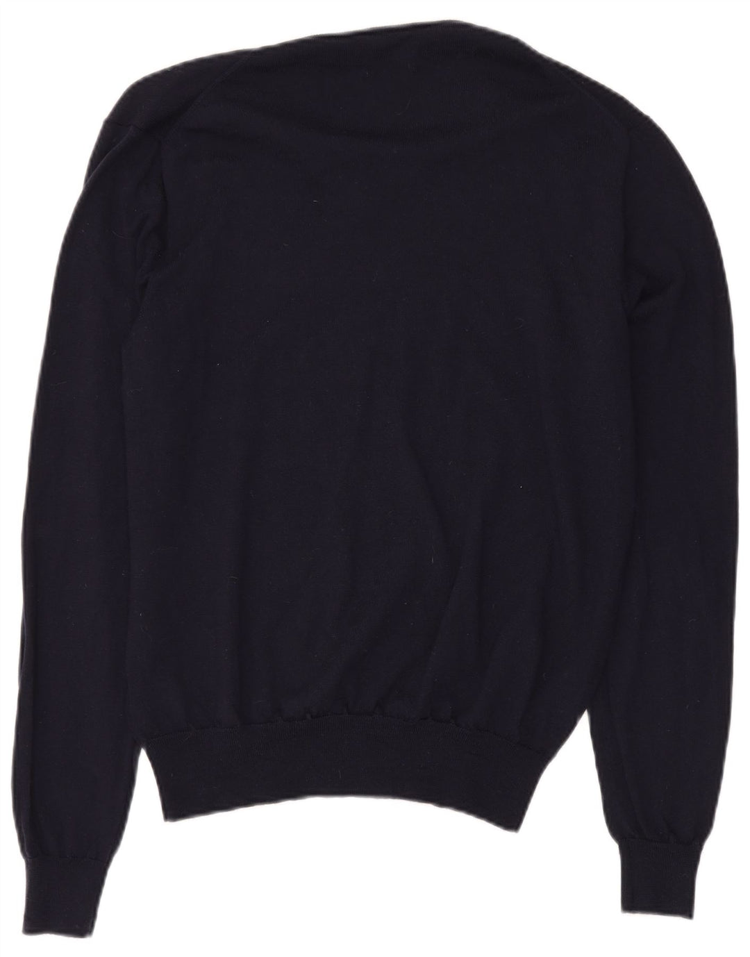 Polo Ralph Lauren Herre V-hals sweater Stor marineblå Merinould