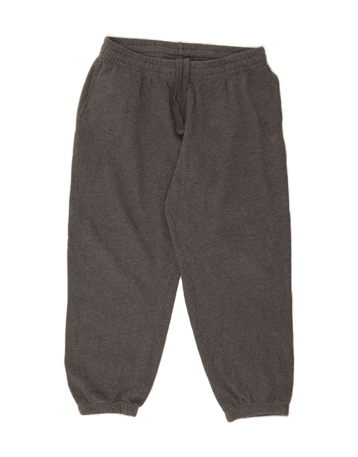 FILA Mens Tracksuit Trousers Joggers XL  Grey Cotton Vintage Fila and Second-Hand Fila from Messina Hembry 