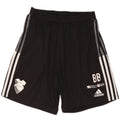 ADIDAS Aeroready grafiske sportsshorts til mænd, store sorte polyester