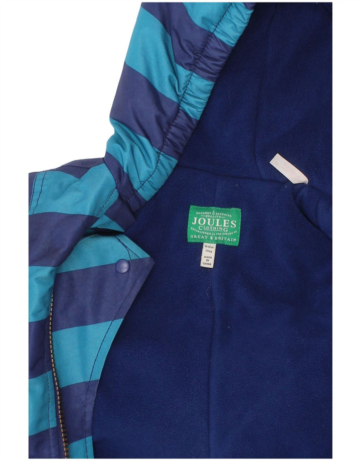 Joules Baby Boys Jumpsuit 9-12 Måneder Blå Stribet Polyester Vinter