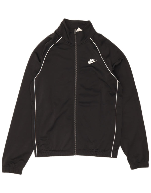 Nike træningsdragt til mænd, topjakke, lille sort polyester