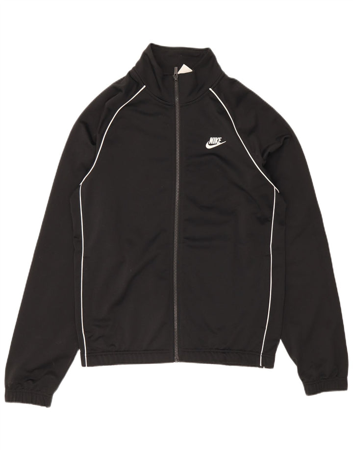 Nike træningsdragt til mænd, topjakke, lille sort polyester