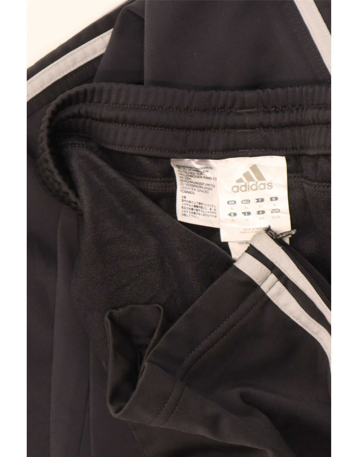 Adidas Træningsdragtsbukser til mænd XL Sort Colourblock Polyester