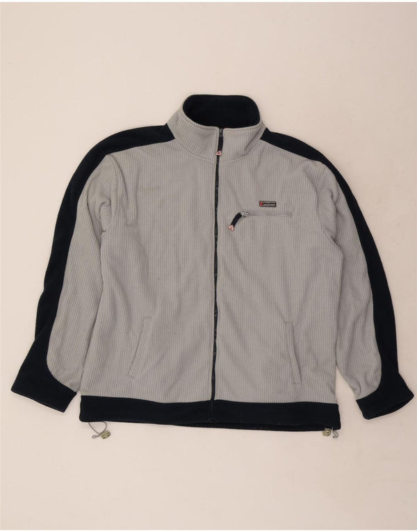 Urban Spirit Fleecejakke til mænd UK 44 2XL Grå Colourblock Polyester