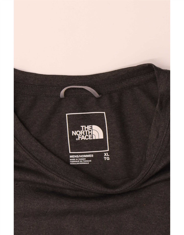 The North Face Herre T-Shirt Top XL Grå Polyester