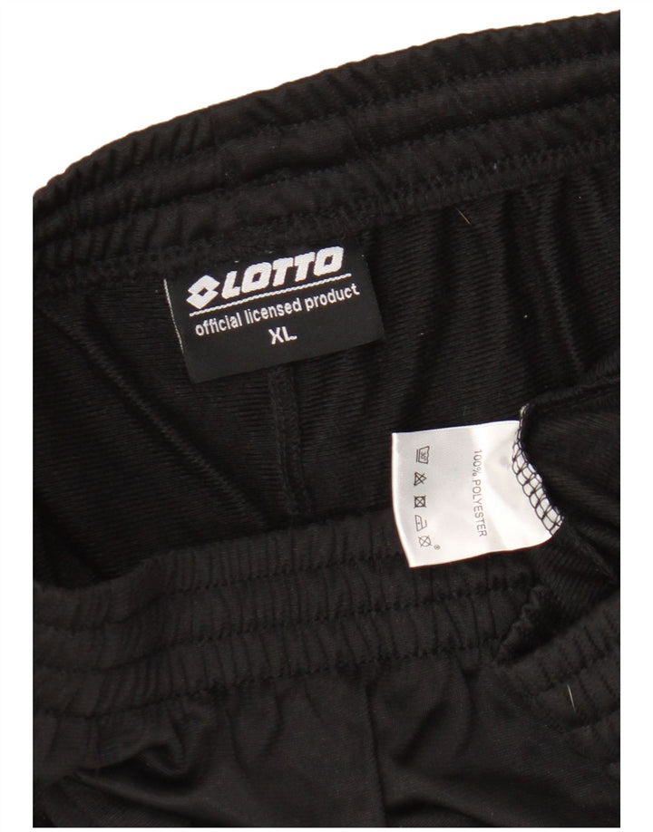Lotto Herre træningsdragt Bukser Joggers XL Sort Polyester