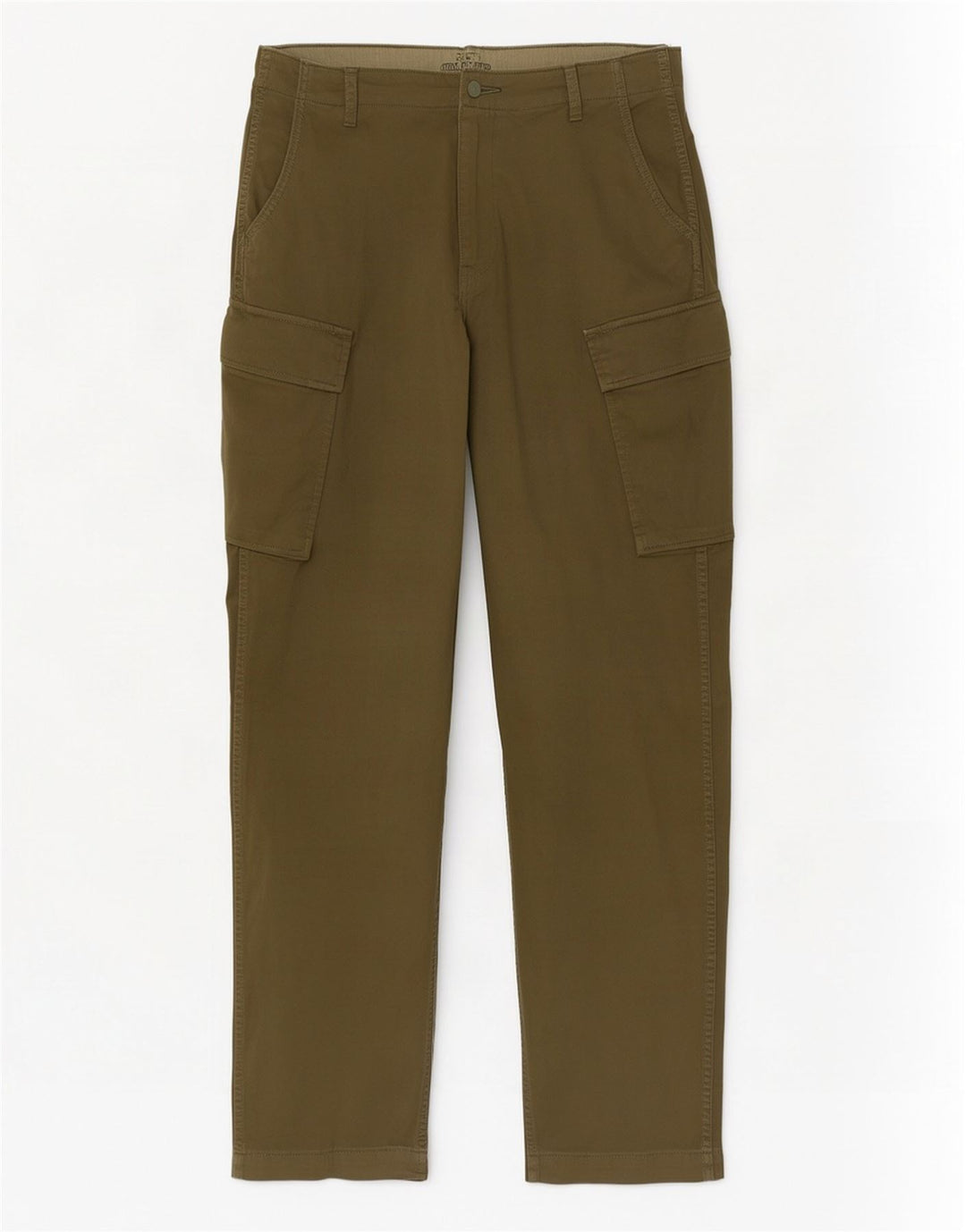 Levi's Herre tilspidsede Cargo-bukser W36 L32 Khaki Bomuld
