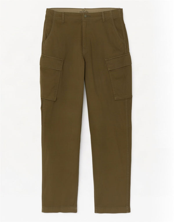 Levi's Herre tilspidsede Cargo-bukser W36 L32 Khaki Bomuld