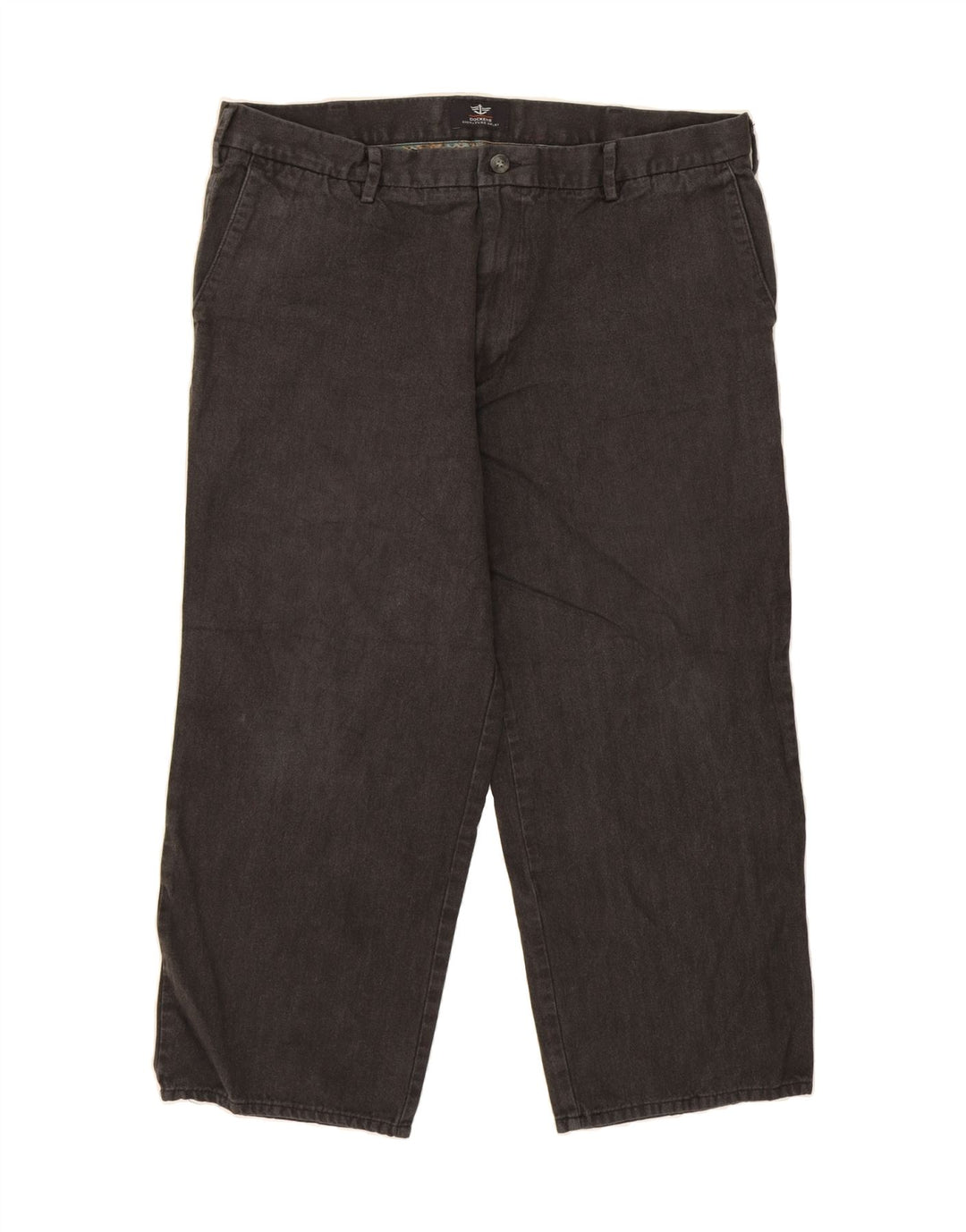 DOCKERS Mens Straight Chino Trousers W40 L25  Grey Cotton Vintage Dockers and Second-Hand Dockers from Messina Hembry 