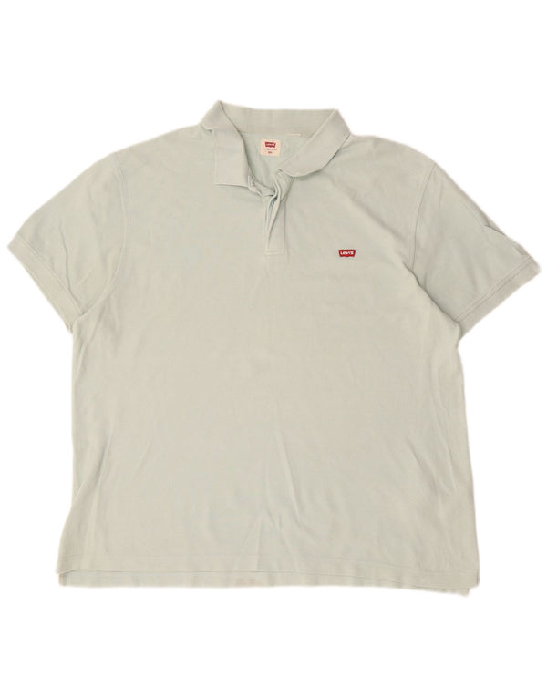 Levi's herre poloshirt 2XL grøn bomuld
