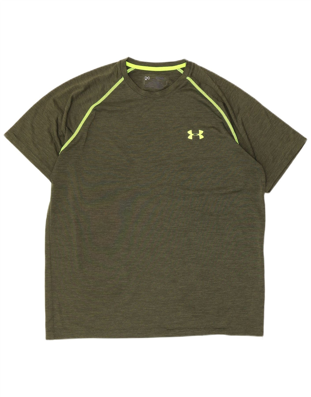 UNDER ARMOUR Herre T-Shirt Top Stor Khaki Flecked
