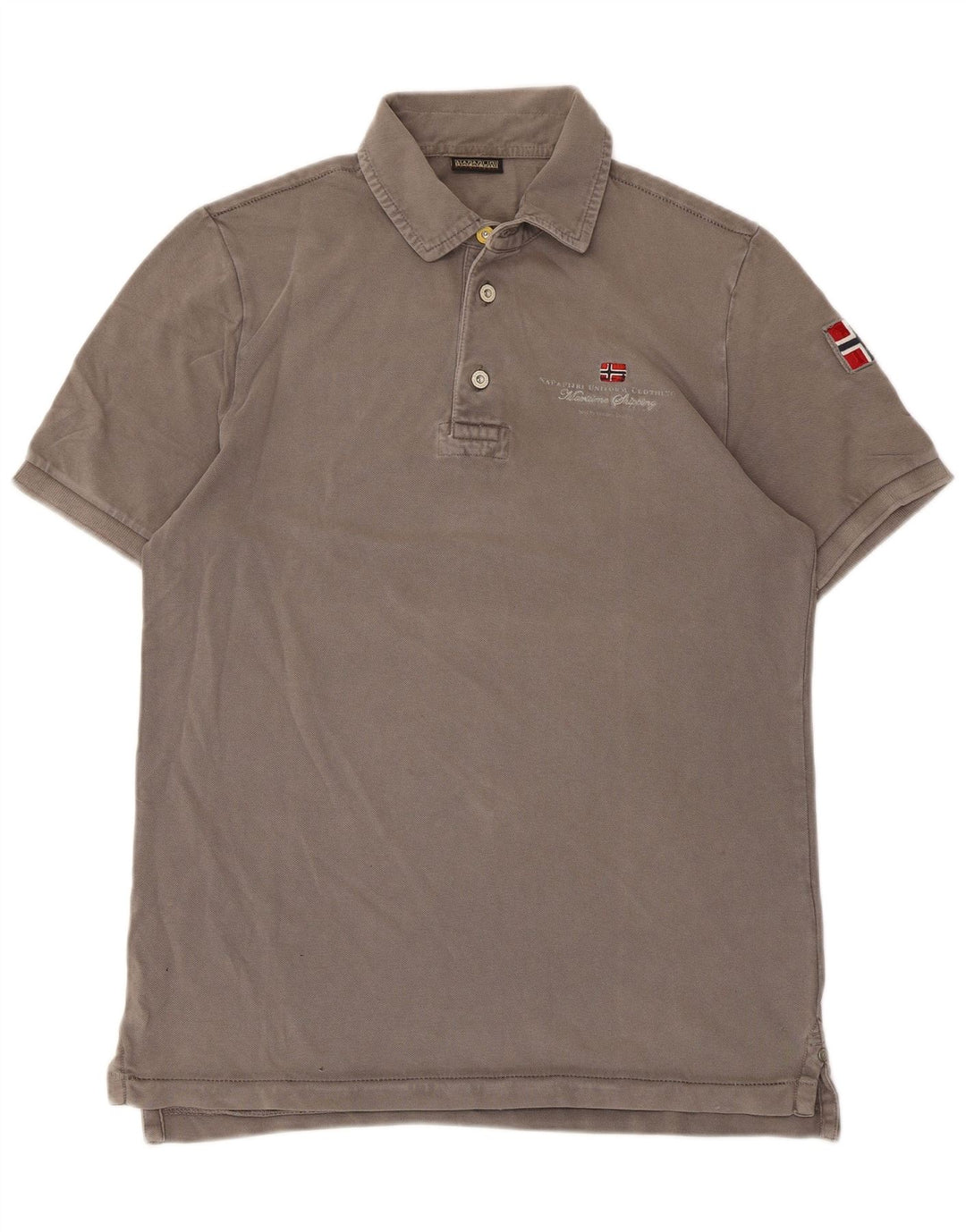 Napapijri herre poloshirt mellemgrå bomuld