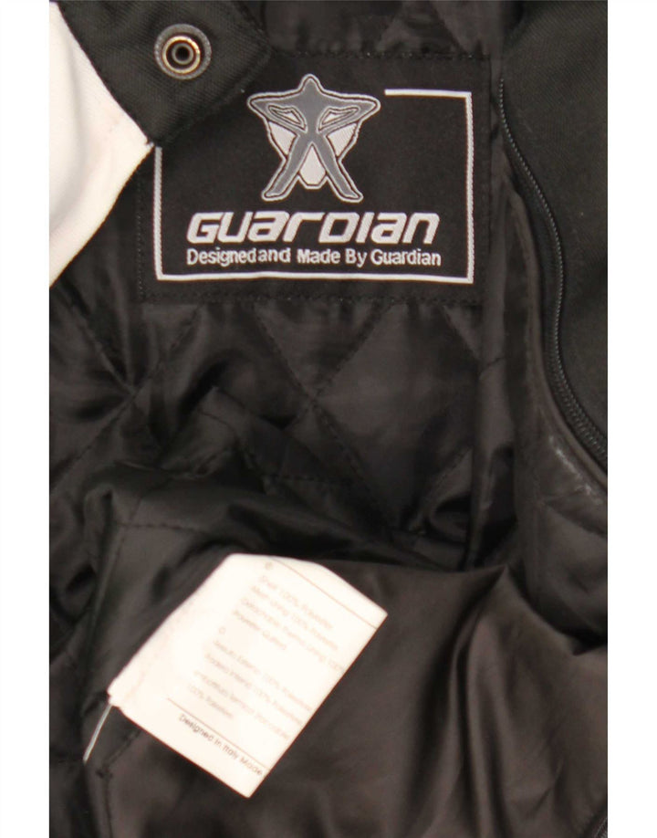 Guardian Dame Motorcykel Racer Jakke UK 14 Medium Sort Colourblock