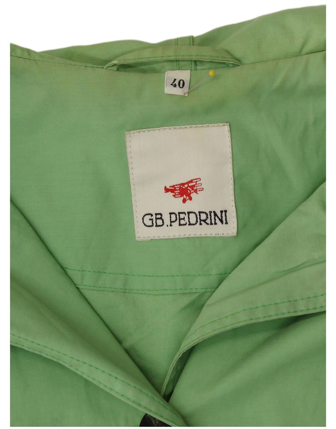 DK.PEDRINI Dame Hætte Oversized Utility Jacket IT 40 Lille Grøn