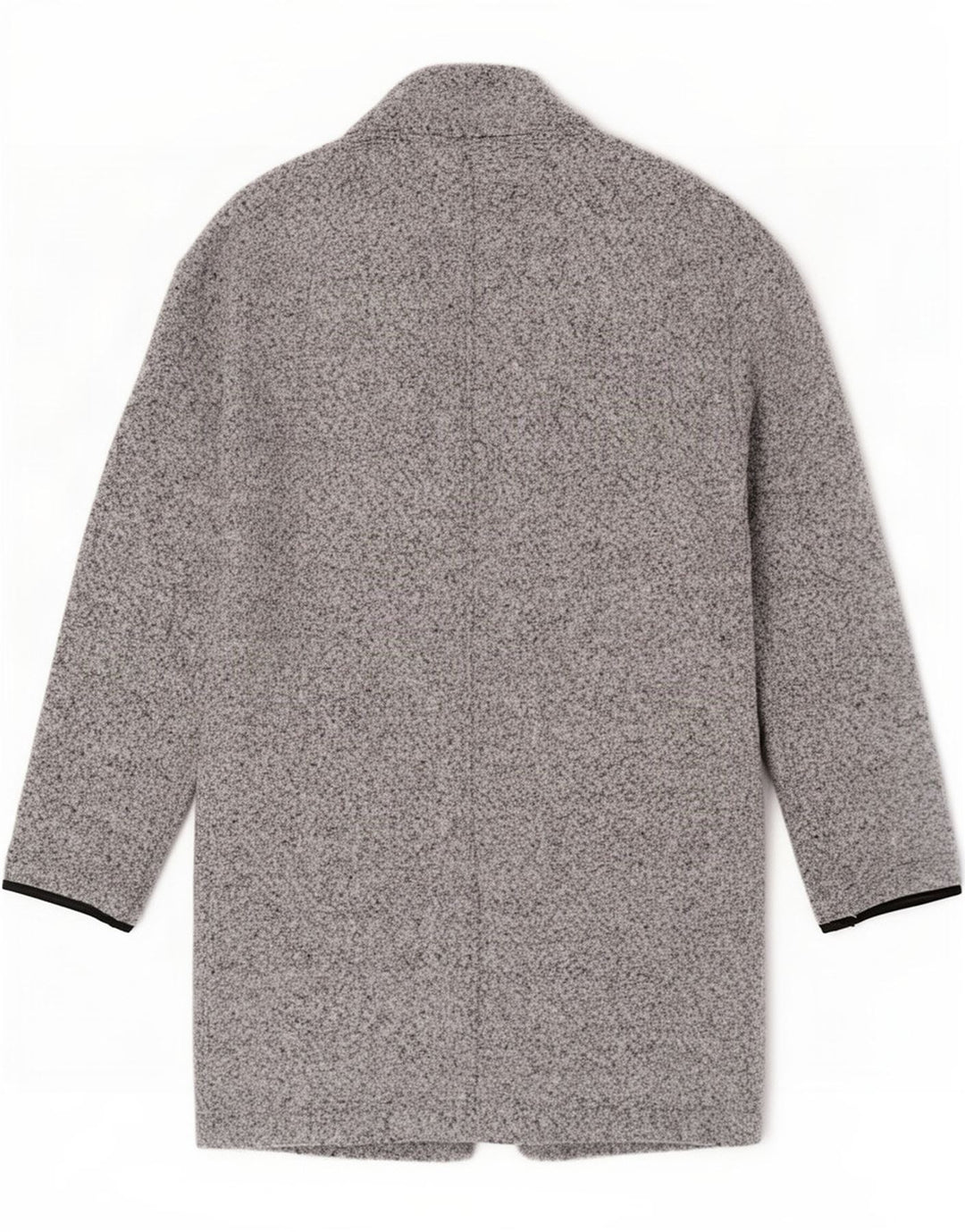 Marks & Spencer Dameoverfrakke UK 8 Small Grå Flecked Polyester