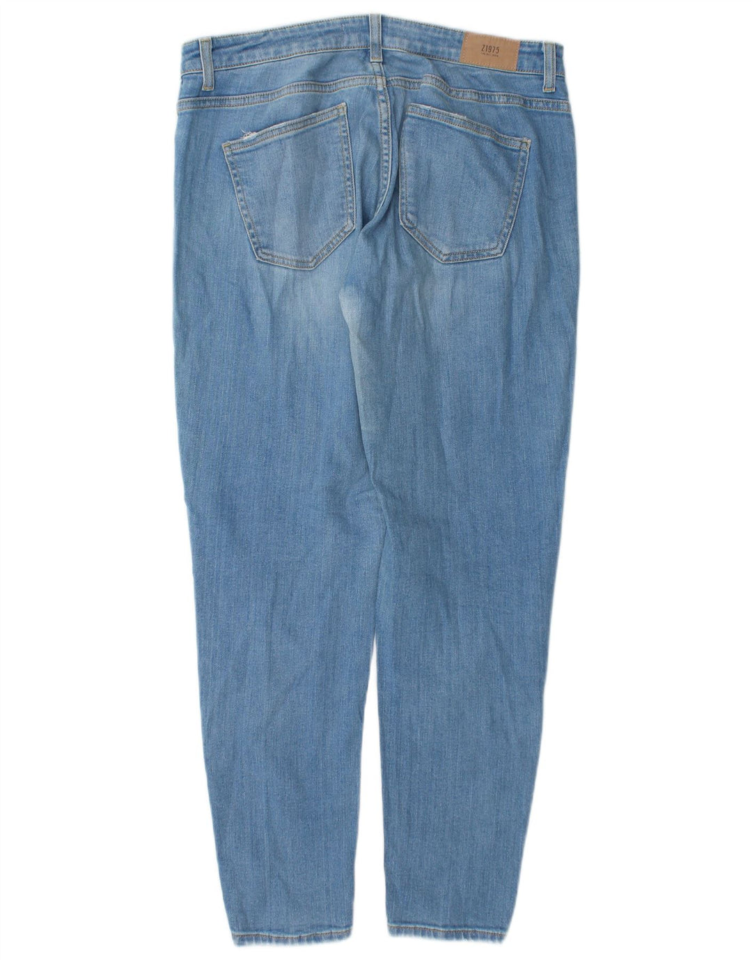 Zara Dame Slim Jeans EU 40 Medium W30 L29 Blå Bomuld