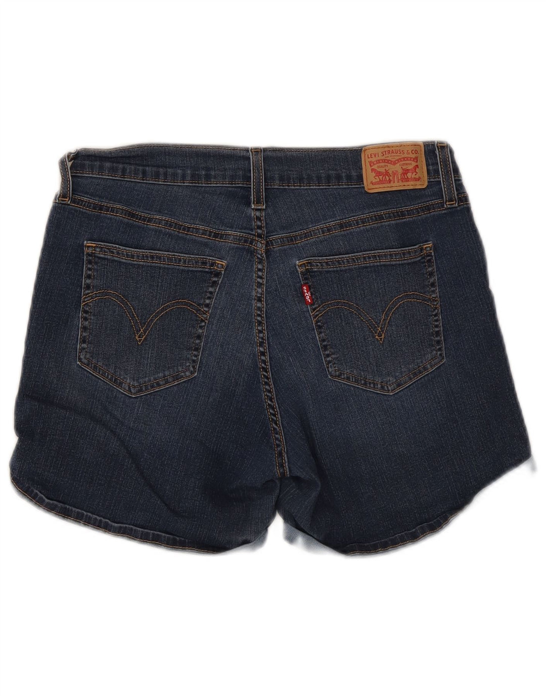 Levi's denimshorts til kvinder W30 mellemblå bomuld