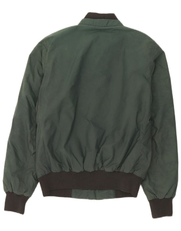 North Sails Herre Bomber Windbreaker Jacket UK 38 Medium Grøn Polyamid