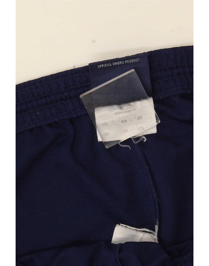 Umbro Herre Sportshorts Large Navy Blue Pinstripe